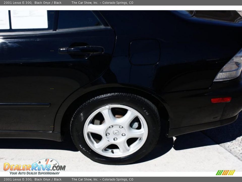 2001 Lexus IS 300 Black Onyx / Black Photo #22