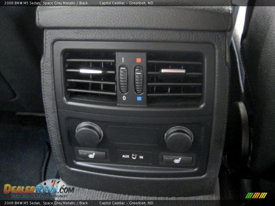 2008 BMW M5 Sedan Space Grey Metallic / Black Photo #20