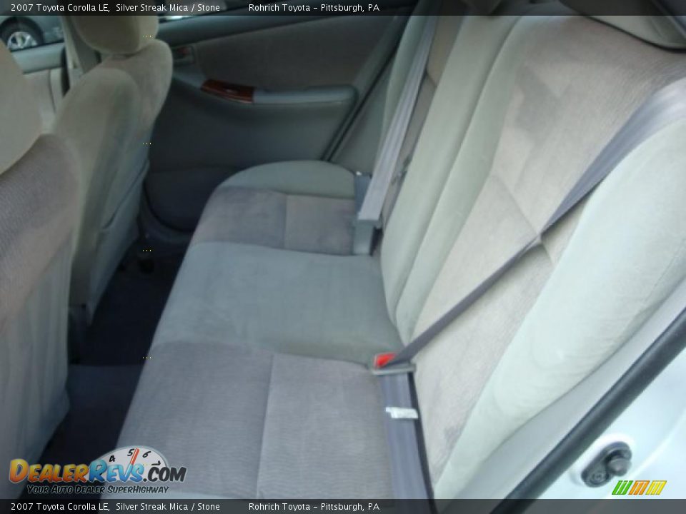 2007 Toyota Corolla LE Silver Streak Mica / Stone Photo #8