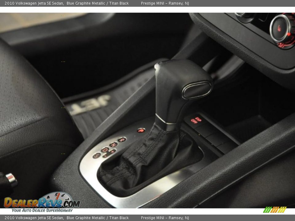 2010 Volkswagen Jetta SE Sedan Blue Graphite Metallic / Titan Black Photo #14