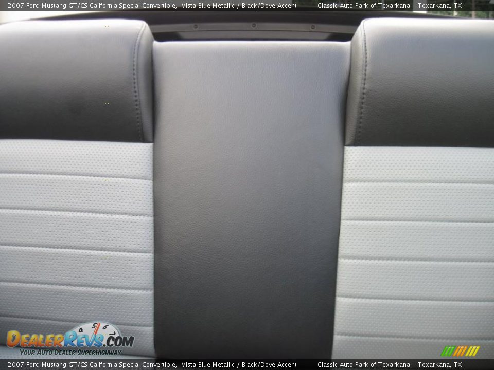2007 Ford Mustang GT/CS California Special Convertible Vista Blue Metallic / Black/Dove Accent Photo #7