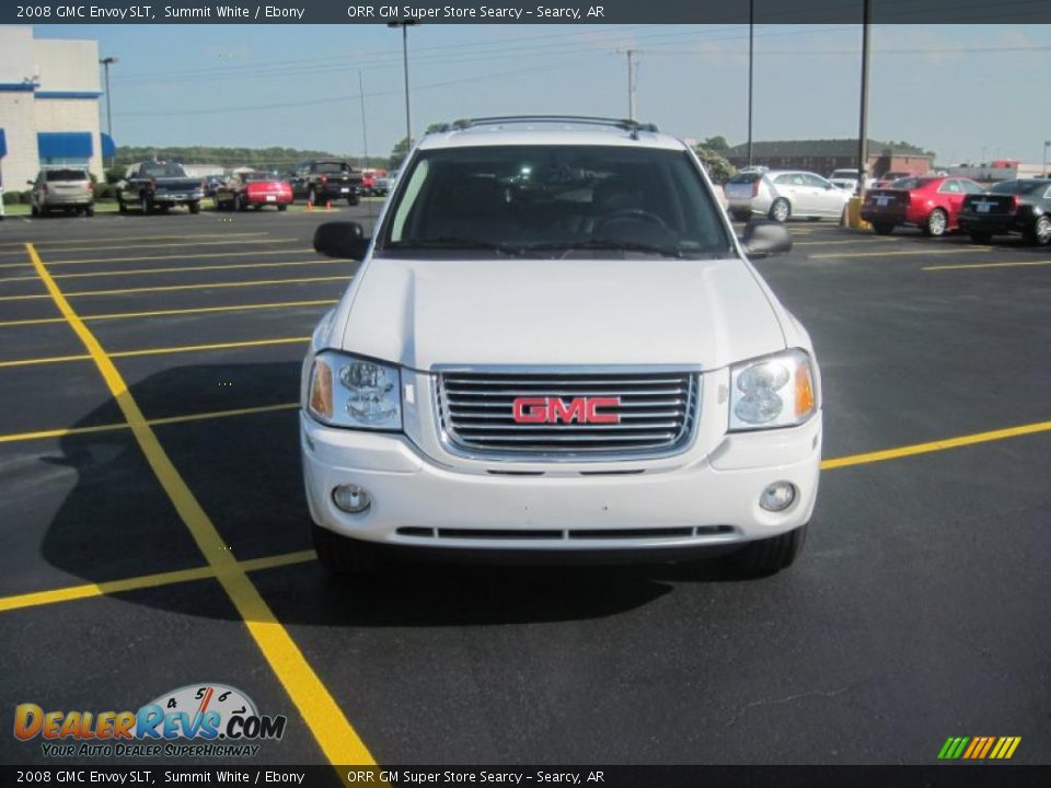 2008 GMC Envoy SLT Summit White / Ebony Photo #2