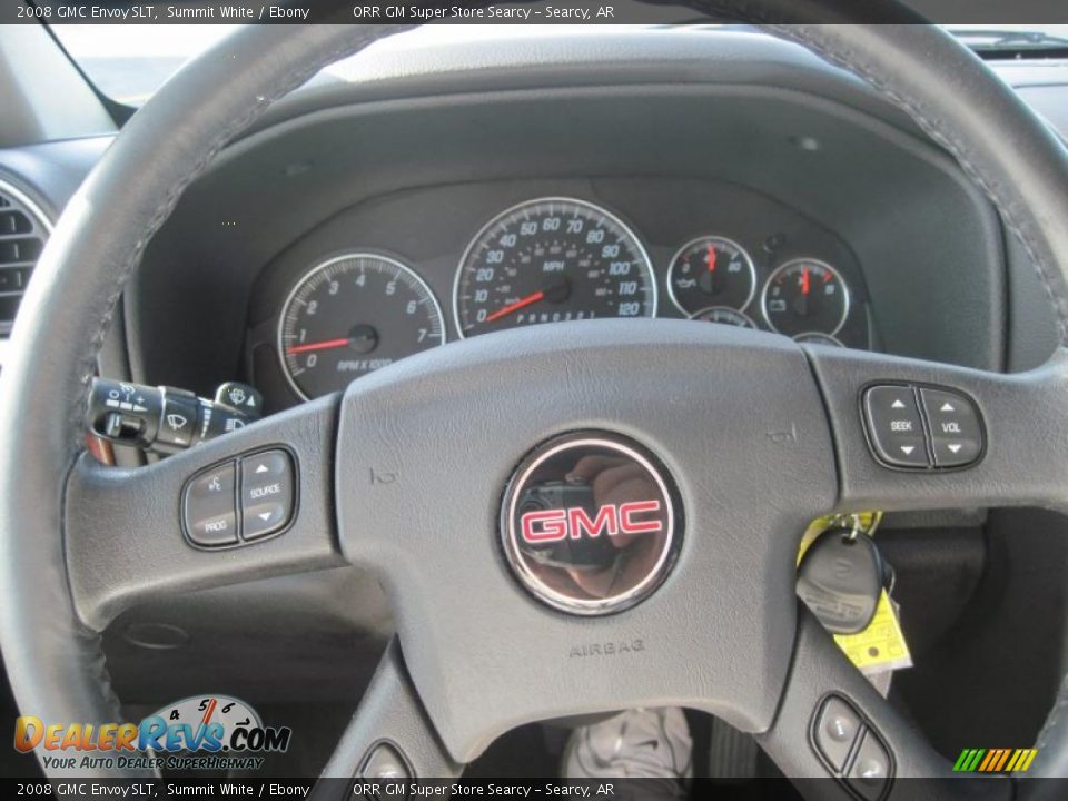 2008 GMC Envoy SLT Summit White / Ebony Photo #5