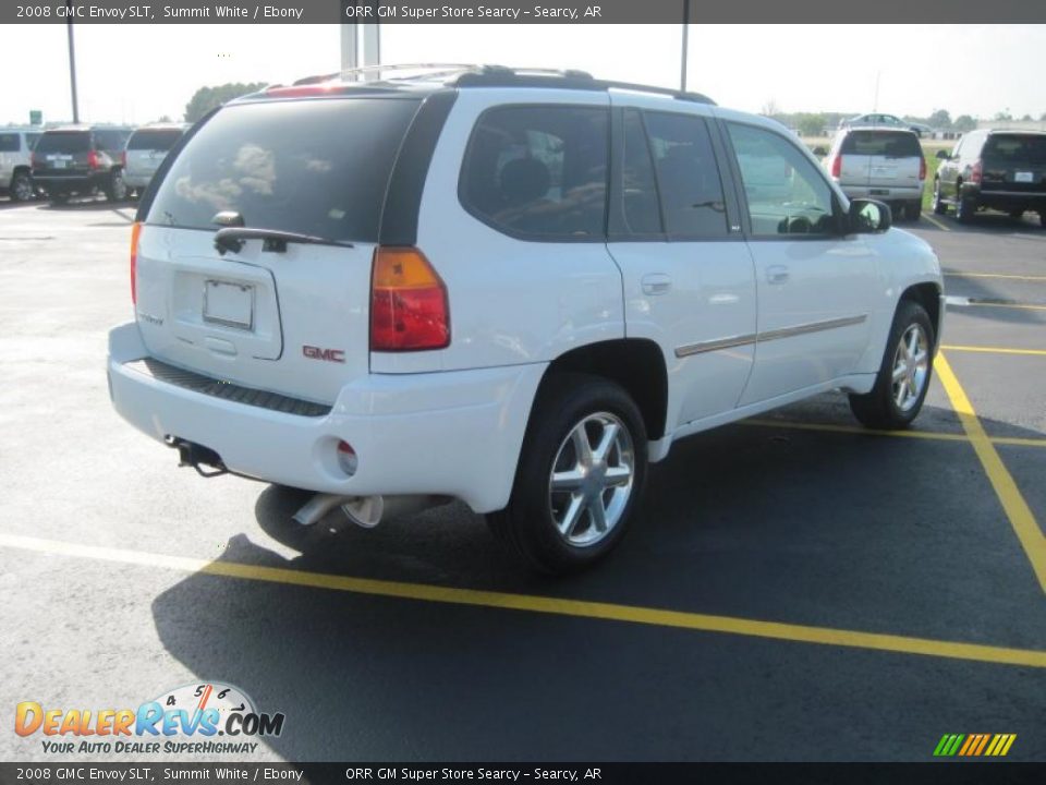2008 GMC Envoy SLT Summit White / Ebony Photo #6