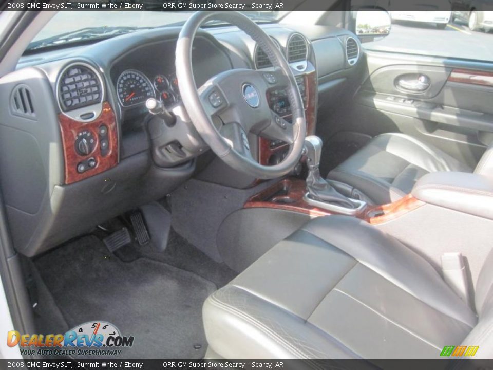 2008 GMC Envoy SLT Summit White / Ebony Photo #7