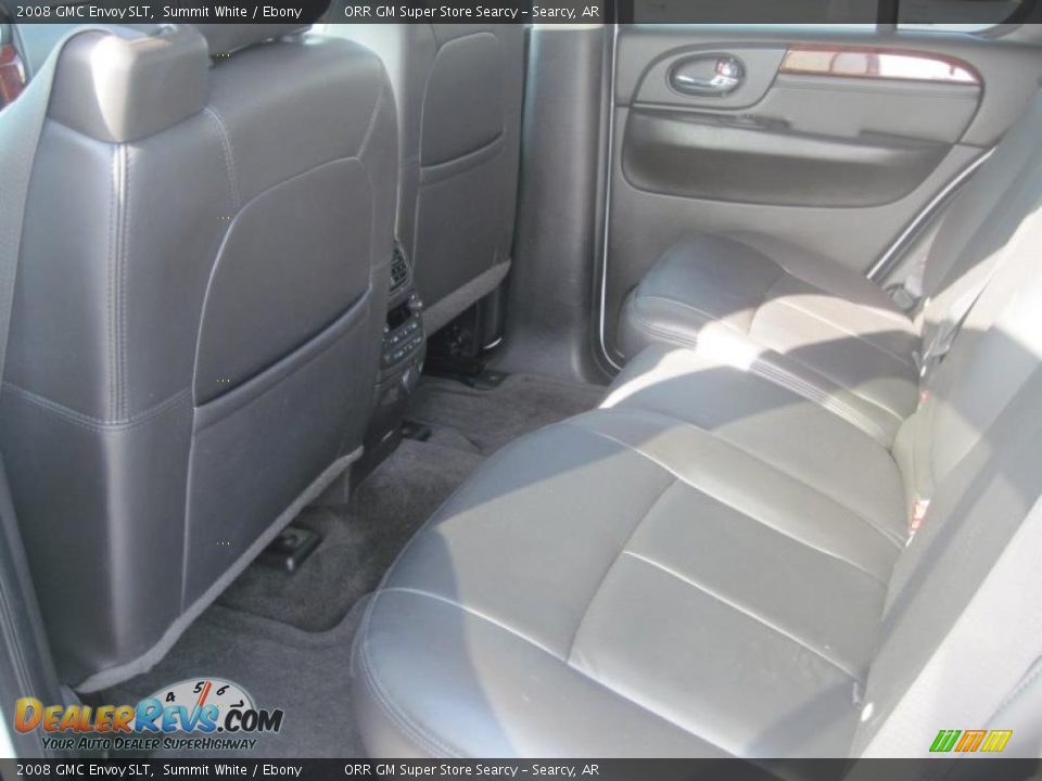 2008 GMC Envoy SLT Summit White / Ebony Photo #9