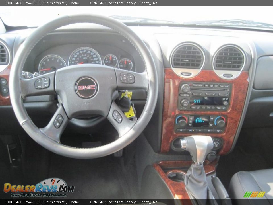 2008 GMC Envoy SLT Summit White / Ebony Photo #11