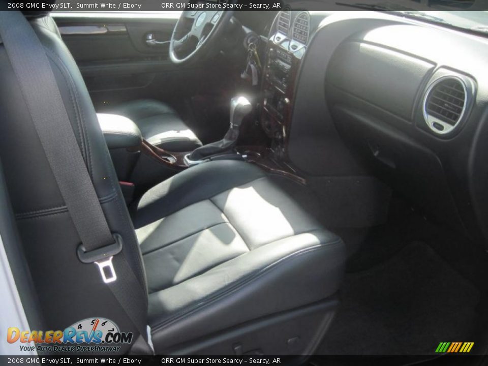 2008 GMC Envoy SLT Summit White / Ebony Photo #14