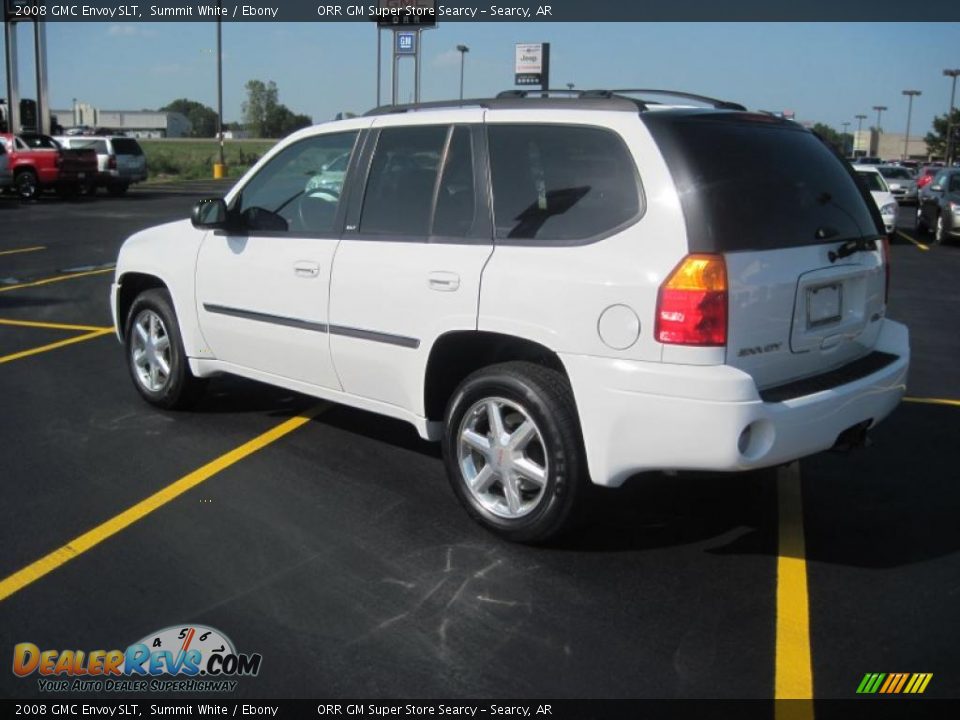 2008 GMC Envoy SLT Summit White / Ebony Photo #15