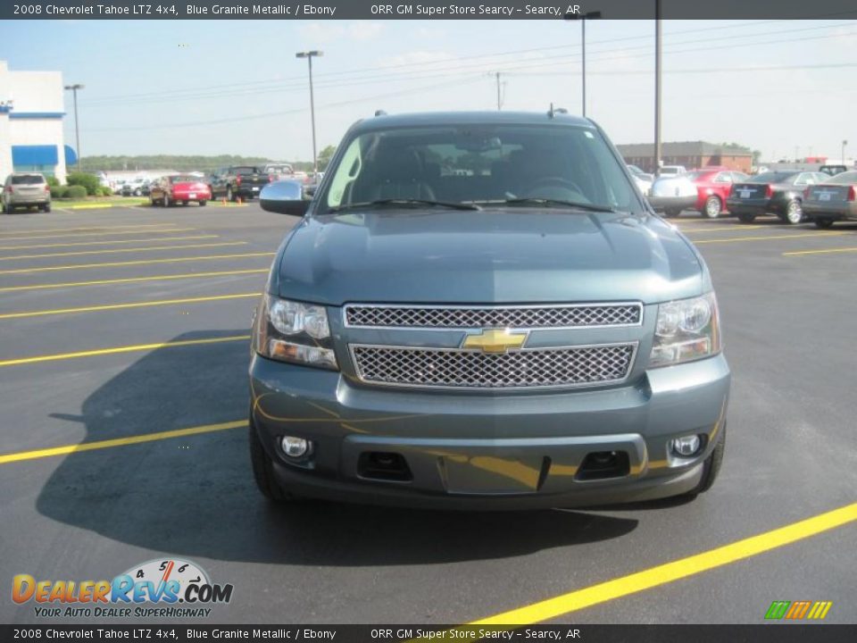 2008 Chevrolet Tahoe LTZ 4x4 Blue Granite Metallic / Ebony Photo #2