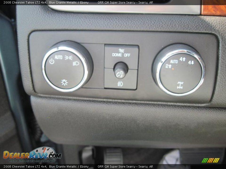 2008 Chevrolet Tahoe LTZ 4x4 Blue Granite Metallic / Ebony Photo #8