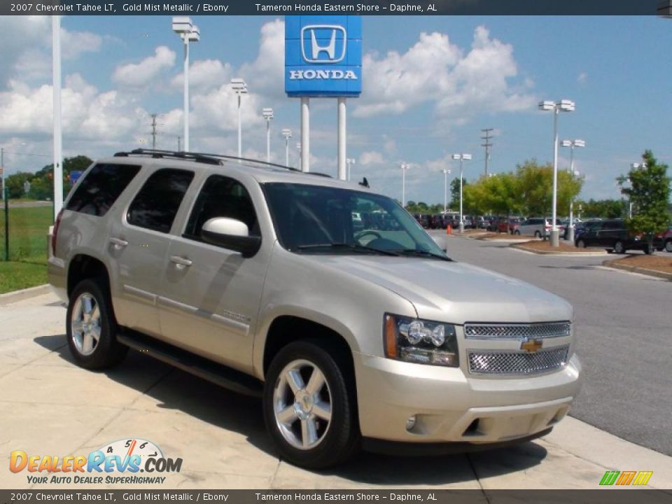 2007 Chevrolet Tahoe LT Gold Mist Metallic / Ebony Photo #2