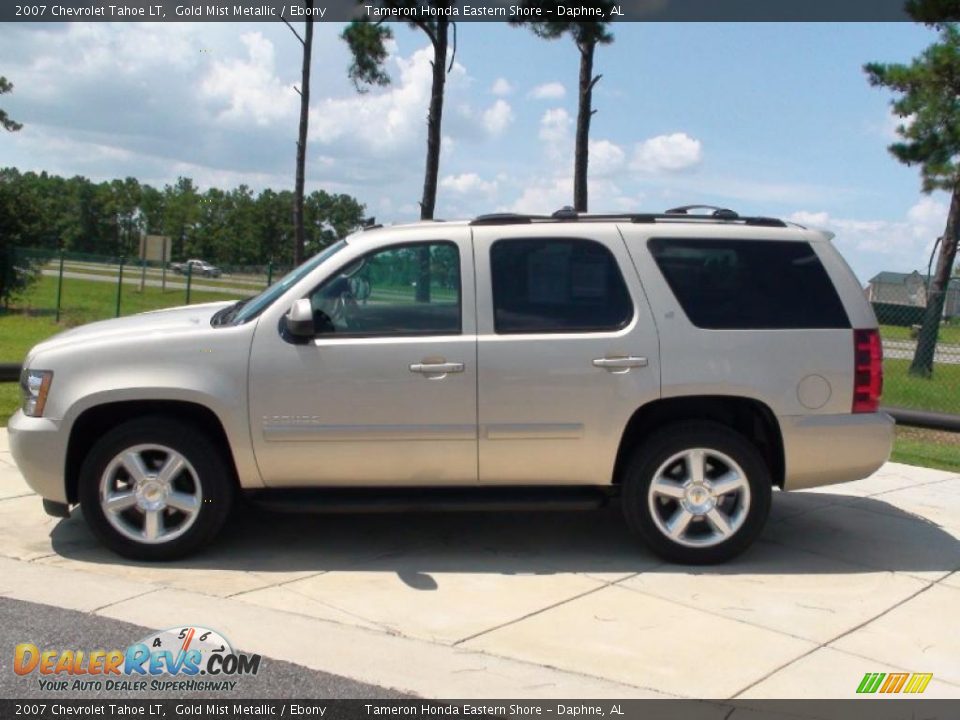 2007 Chevrolet Tahoe LT Gold Mist Metallic / Ebony Photo #9