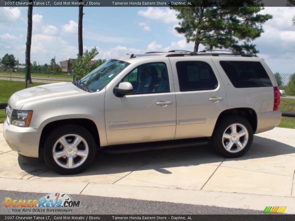 2007 Chevrolet Tahoe LT Gold Mist Metallic / Ebony Photo #10