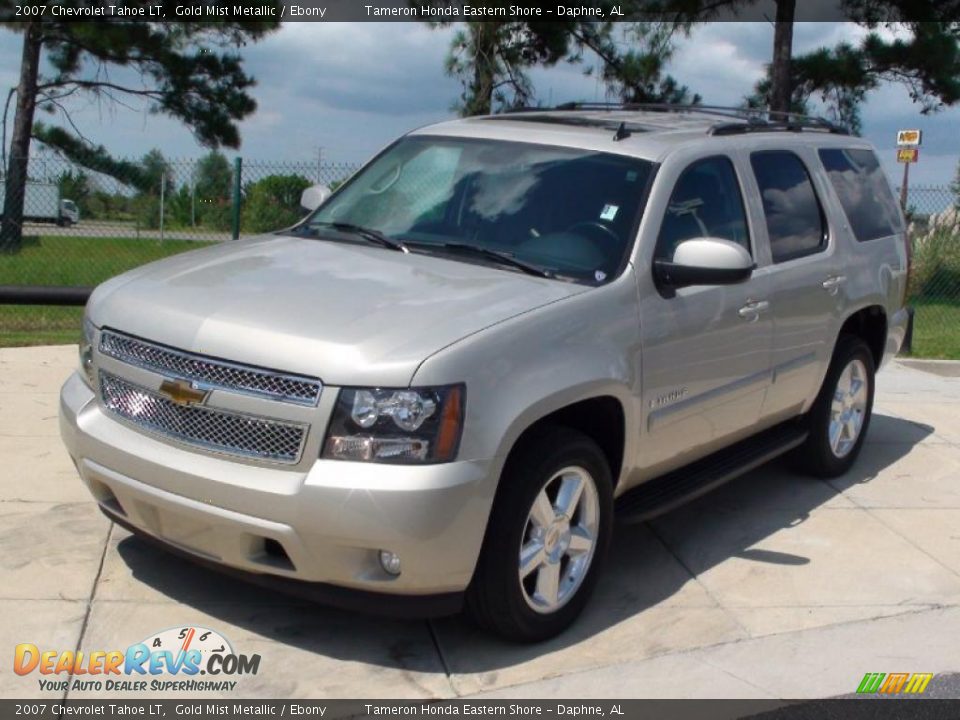 2007 Chevrolet Tahoe LT Gold Mist Metallic / Ebony Photo #12