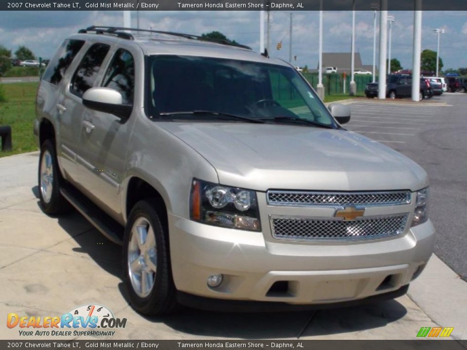 2007 Chevrolet Tahoe LT Gold Mist Metallic / Ebony Photo #13