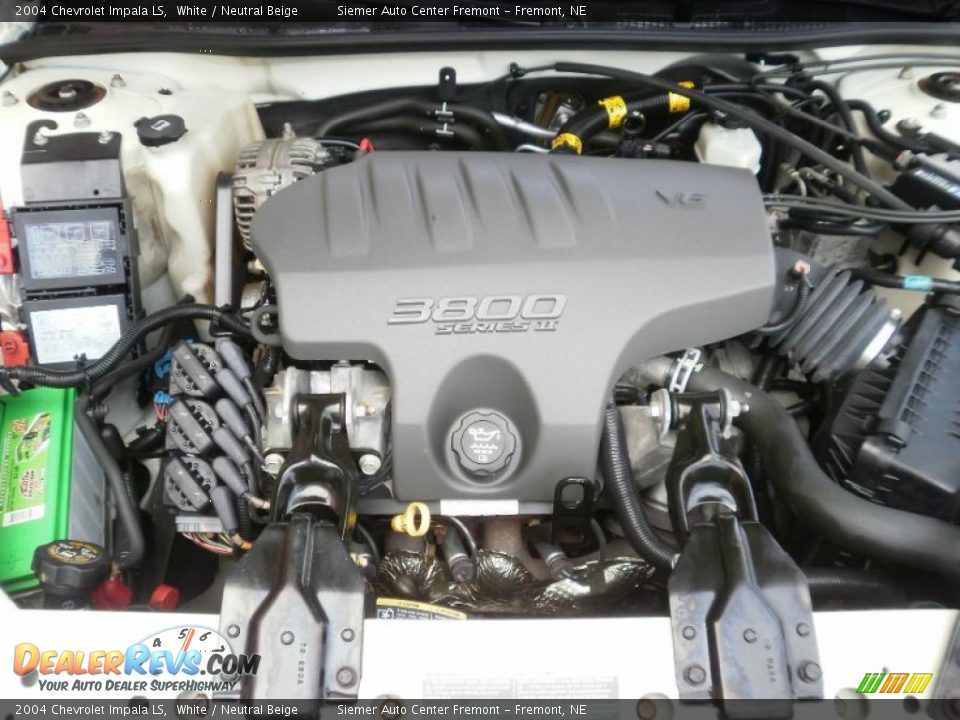 2004 Chevrolet Impala LS White / Neutral Beige Photo #25