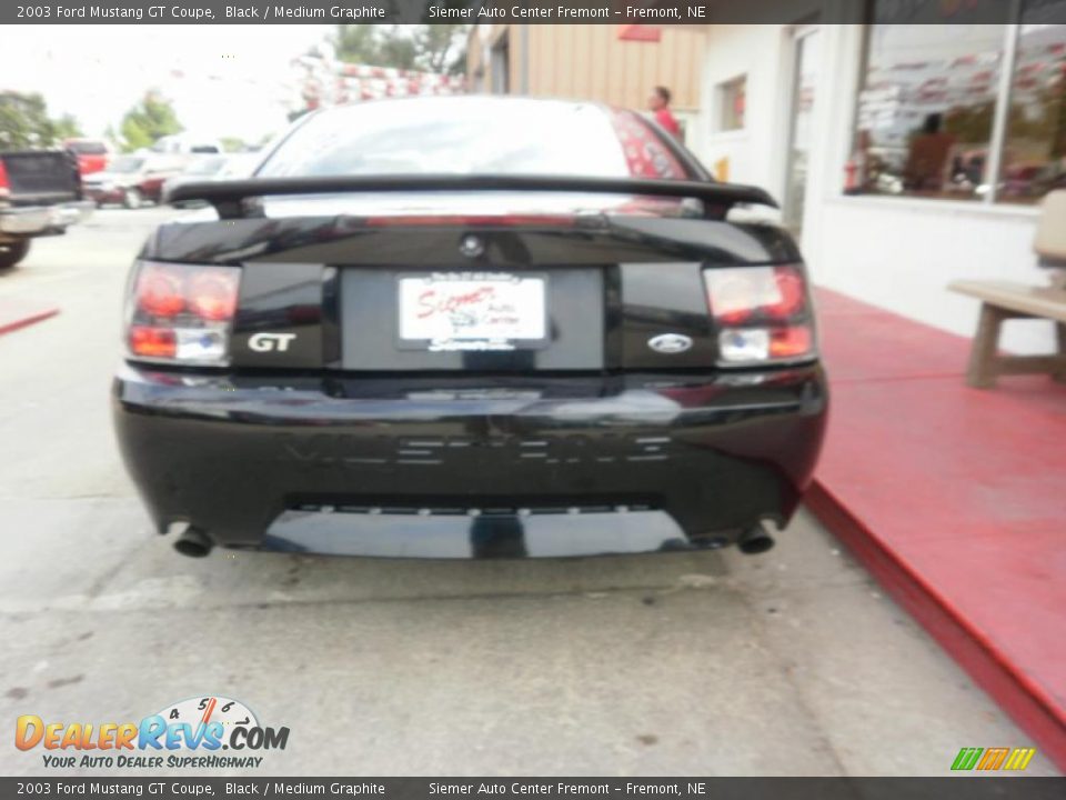2003 Ford Mustang GT Coupe Black / Medium Graphite Photo #5