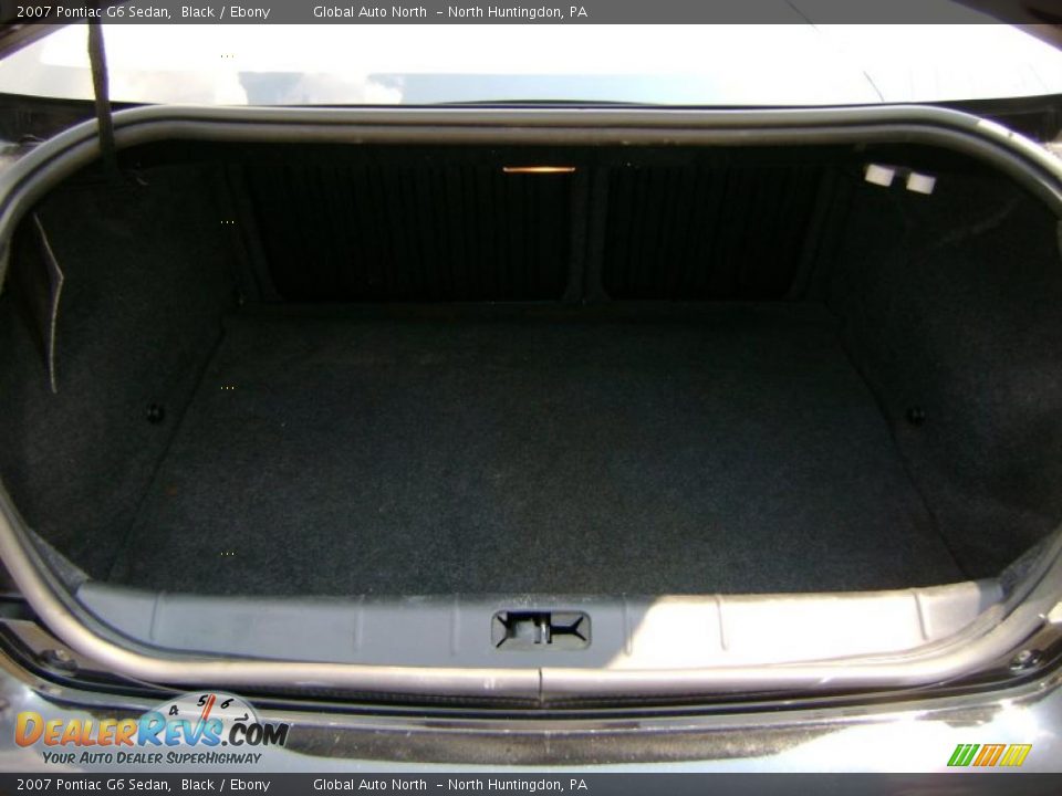 2007 Pontiac G6 Sedan Black / Ebony Photo #14