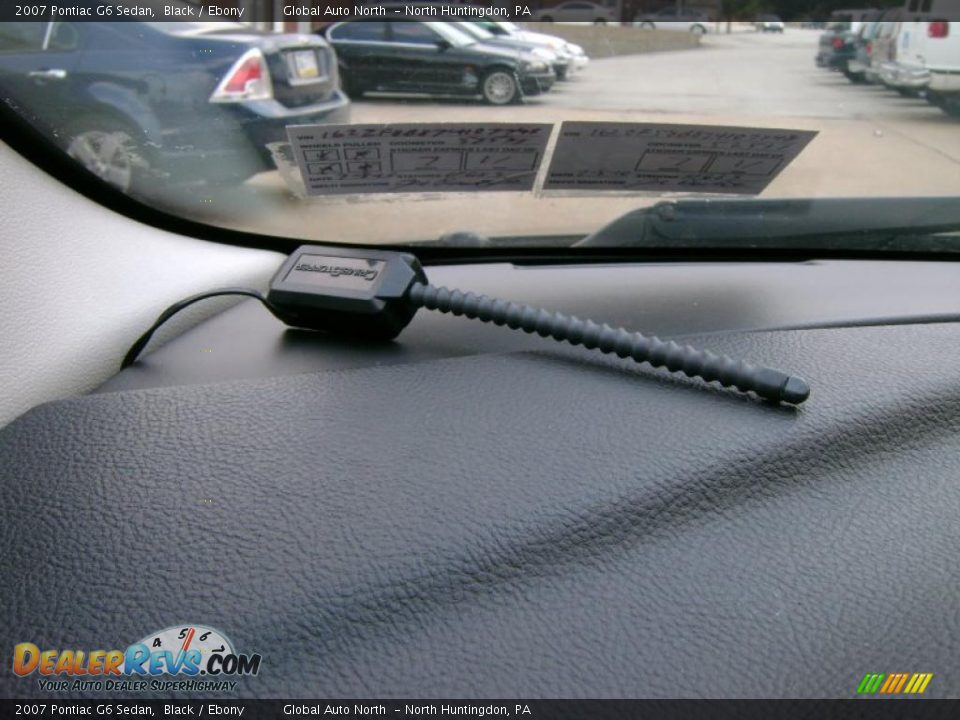 2007 Pontiac G6 Sedan Black / Ebony Photo #15