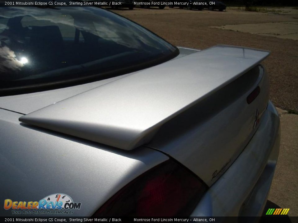 2001 Mitsubishi Eclipse GS Coupe Sterling Silver Metallic / Black Photo #13