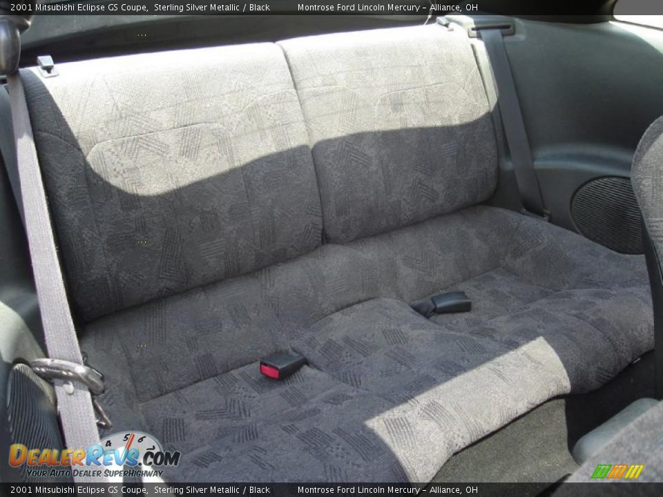 2001 Mitsubishi Eclipse GS Coupe Sterling Silver Metallic / Black Photo #16