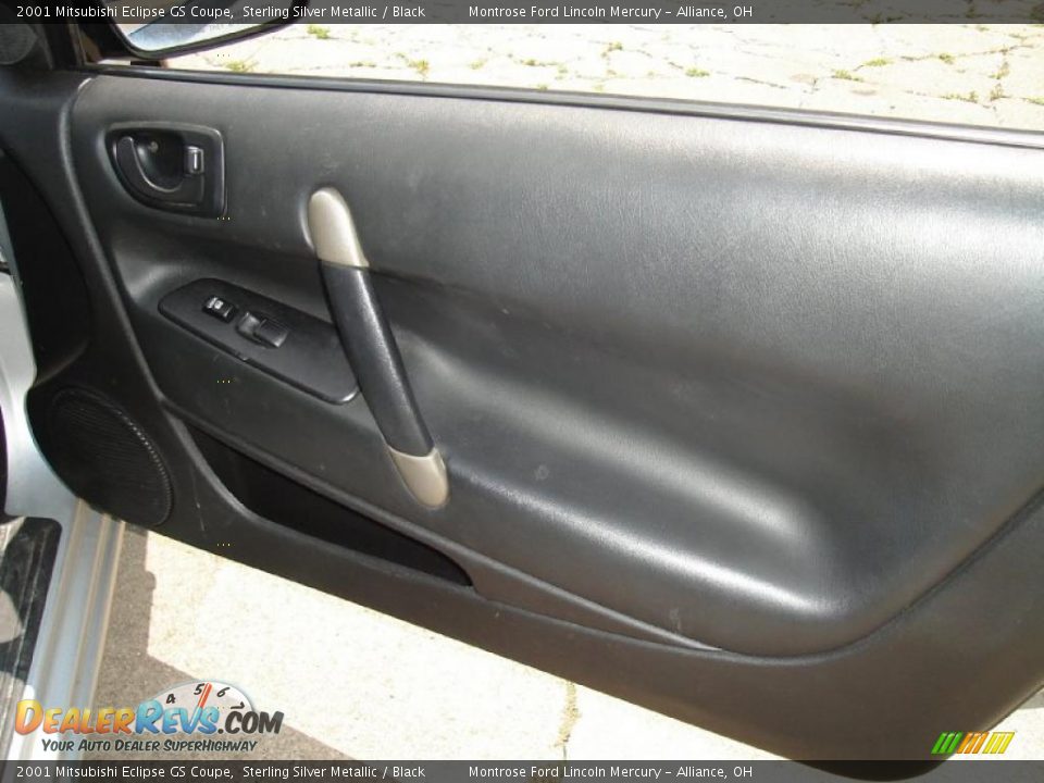 2001 Mitsubishi Eclipse GS Coupe Sterling Silver Metallic / Black Photo #18