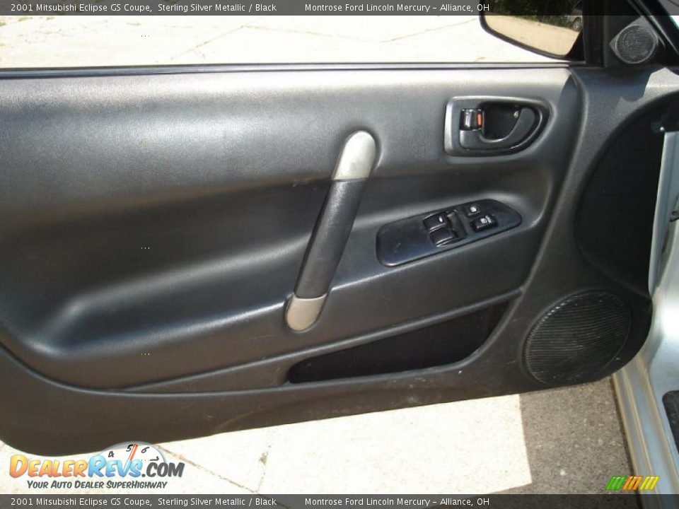 2001 Mitsubishi Eclipse GS Coupe Sterling Silver Metallic / Black Photo #19