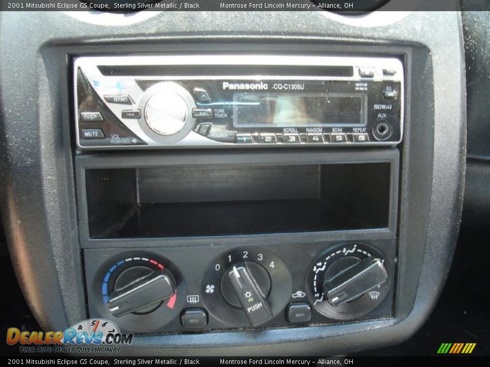 2001 Mitsubishi Eclipse GS Coupe Sterling Silver Metallic / Black Photo #22