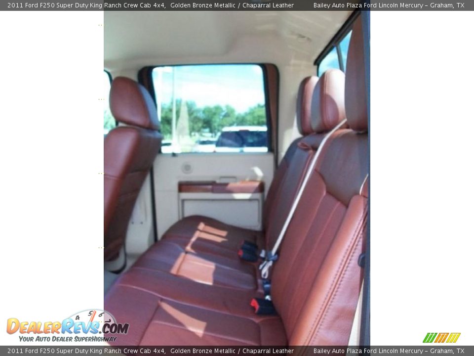 2011 Ford F250 Super Duty King Ranch Crew Cab 4x4 Golden Bronze Metallic / Chaparral Leather Photo #8