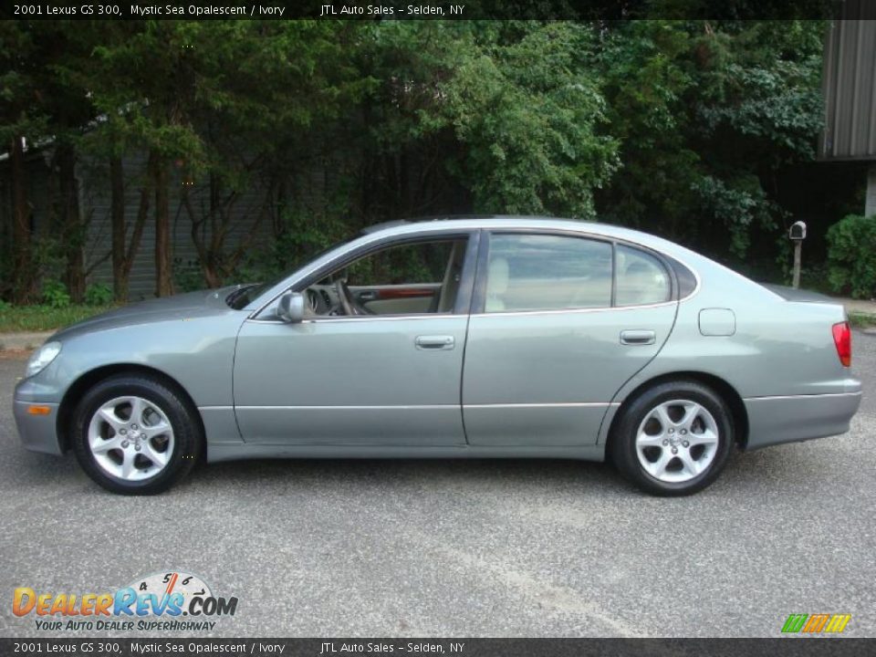 2001 Lexus GS 300 Mystic Sea Opalescent / Ivory Photo #3