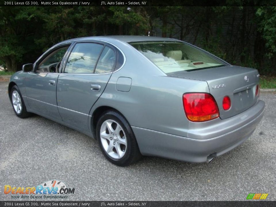 2001 Lexus GS 300 Mystic Sea Opalescent / Ivory Photo #4