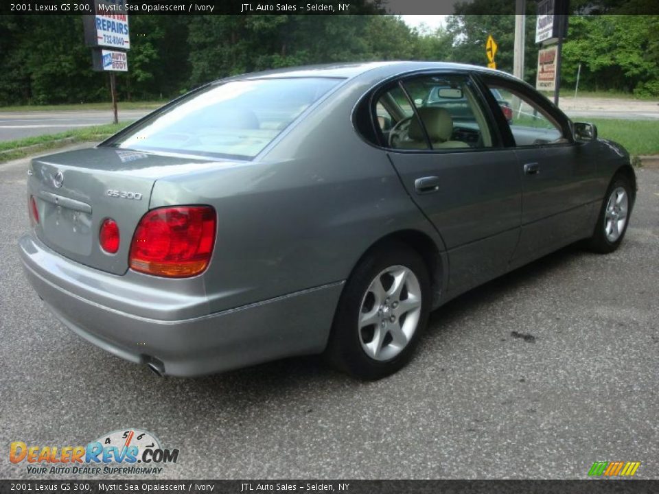 2001 Lexus GS 300 Mystic Sea Opalescent / Ivory Photo #6