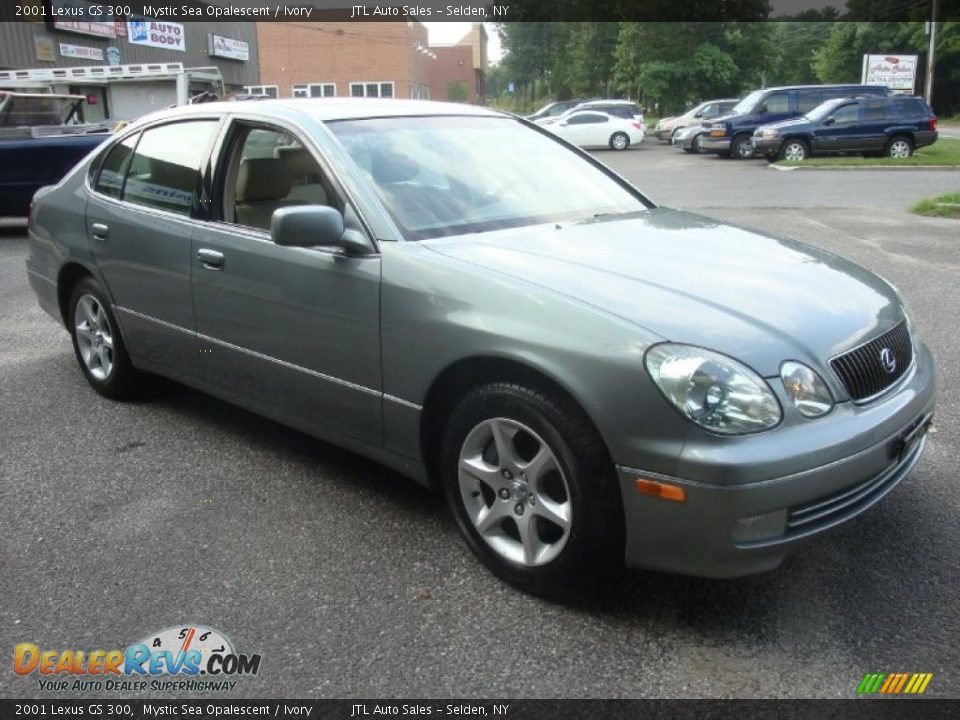 2001 Lexus GS 300 Mystic Sea Opalescent / Ivory Photo #7