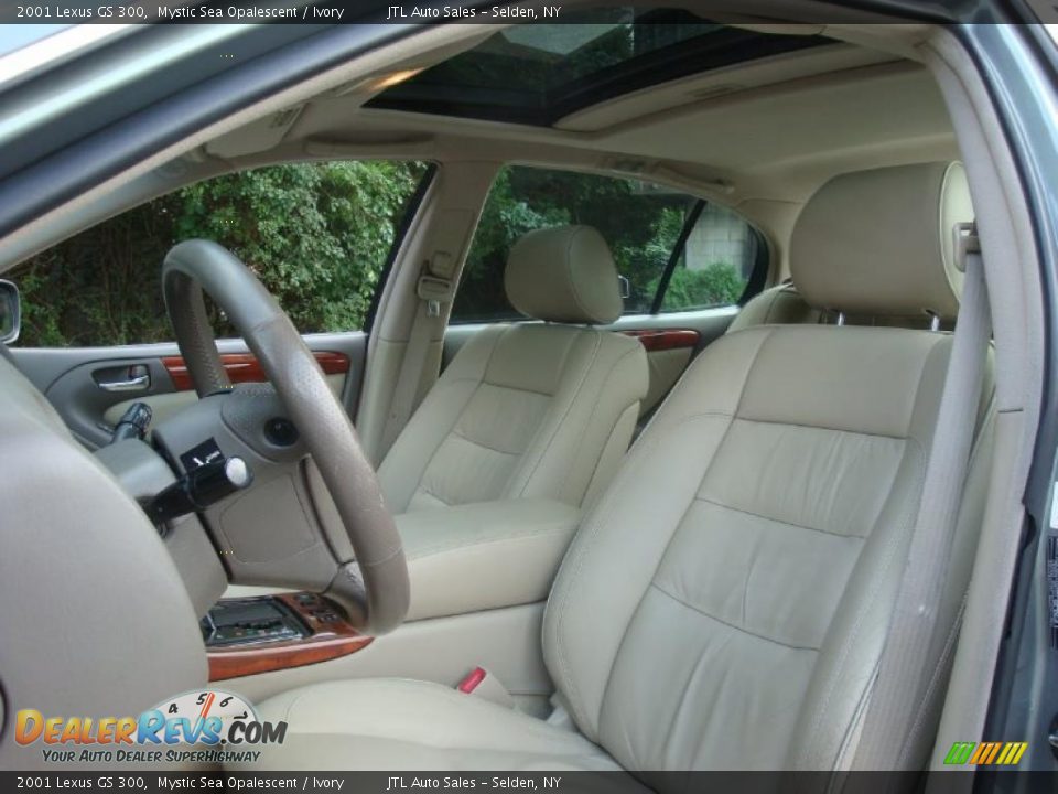 2001 Lexus GS 300 Mystic Sea Opalescent / Ivory Photo #9