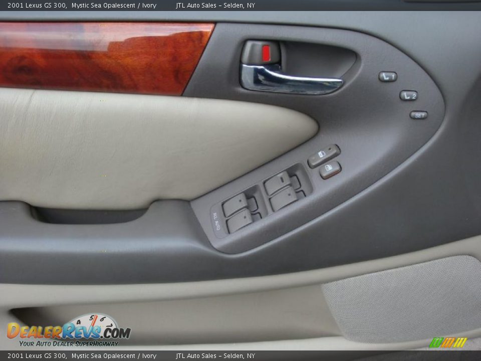 2001 Lexus GS 300 Mystic Sea Opalescent / Ivory Photo #16