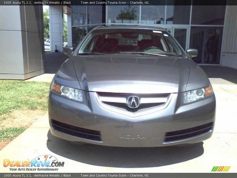 2005 Acura TL 3.2 Anthracite Metallic / Black Photo #2