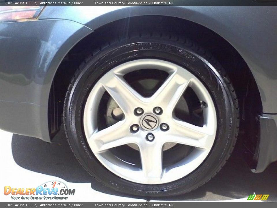 2005 Acura TL 3.2 Anthracite Metallic / Black Photo #3