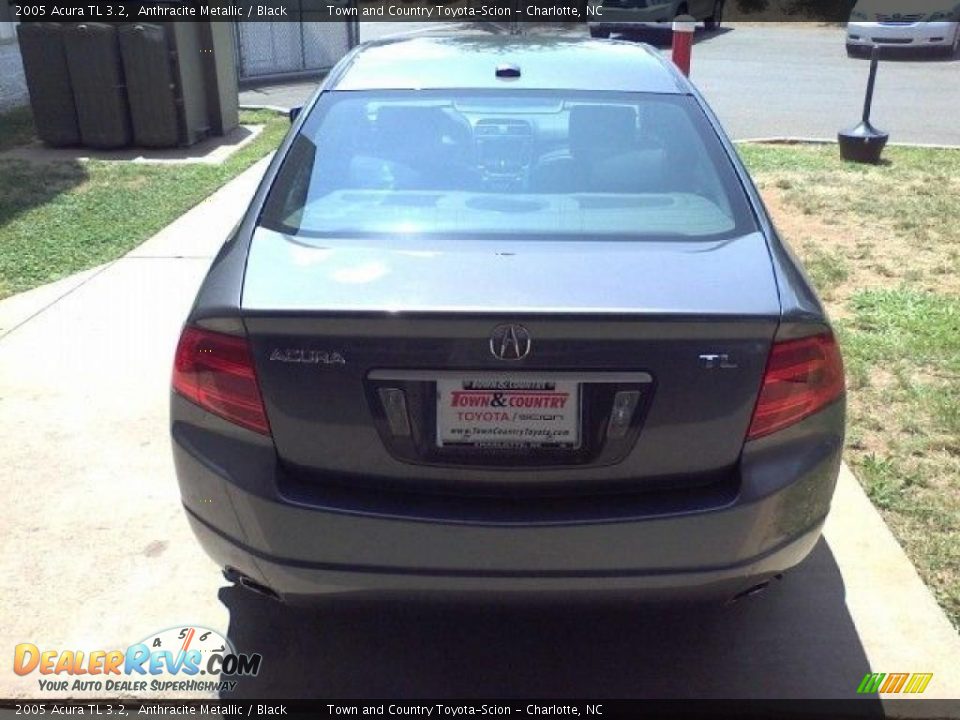 2005 Acura TL 3.2 Anthracite Metallic / Black Photo #4