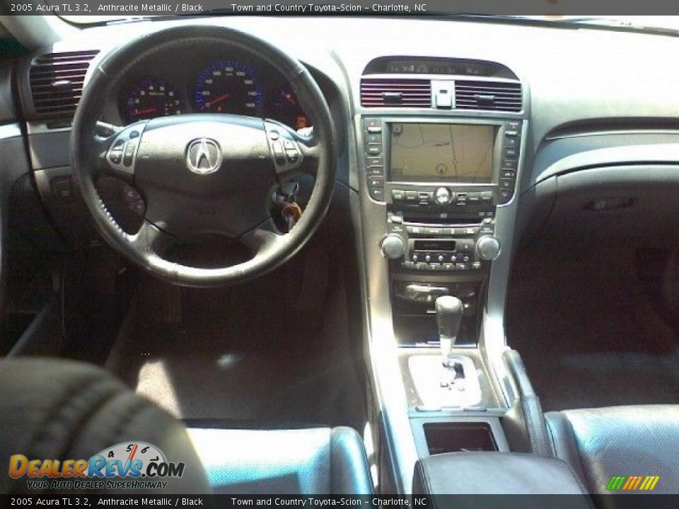 2005 Acura TL 3.2 Anthracite Metallic / Black Photo #5