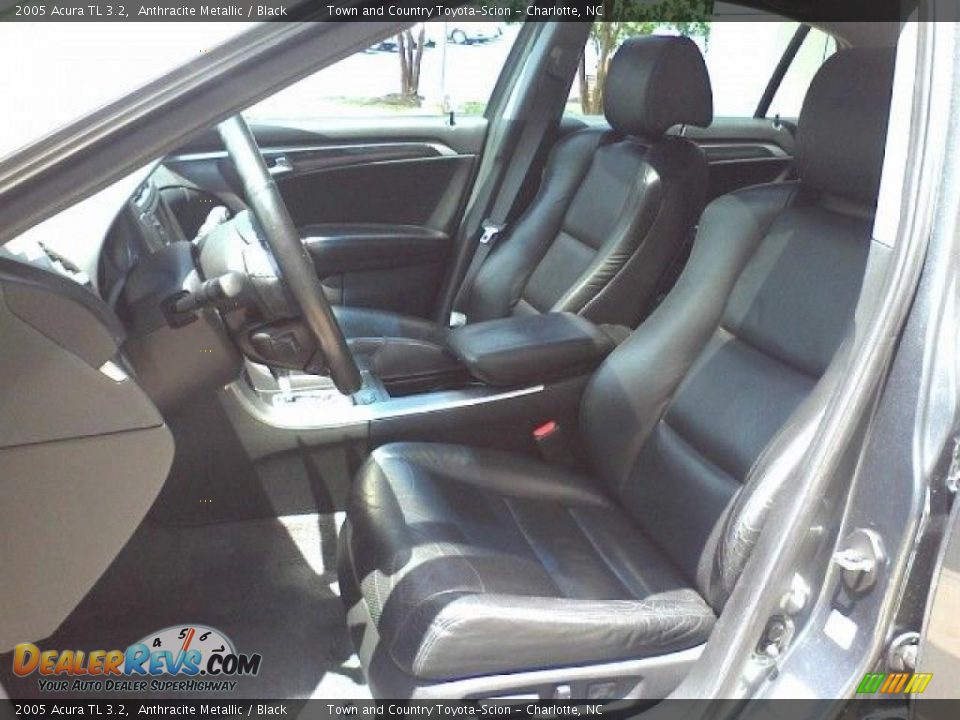2005 Acura TL 3.2 Anthracite Metallic / Black Photo #6