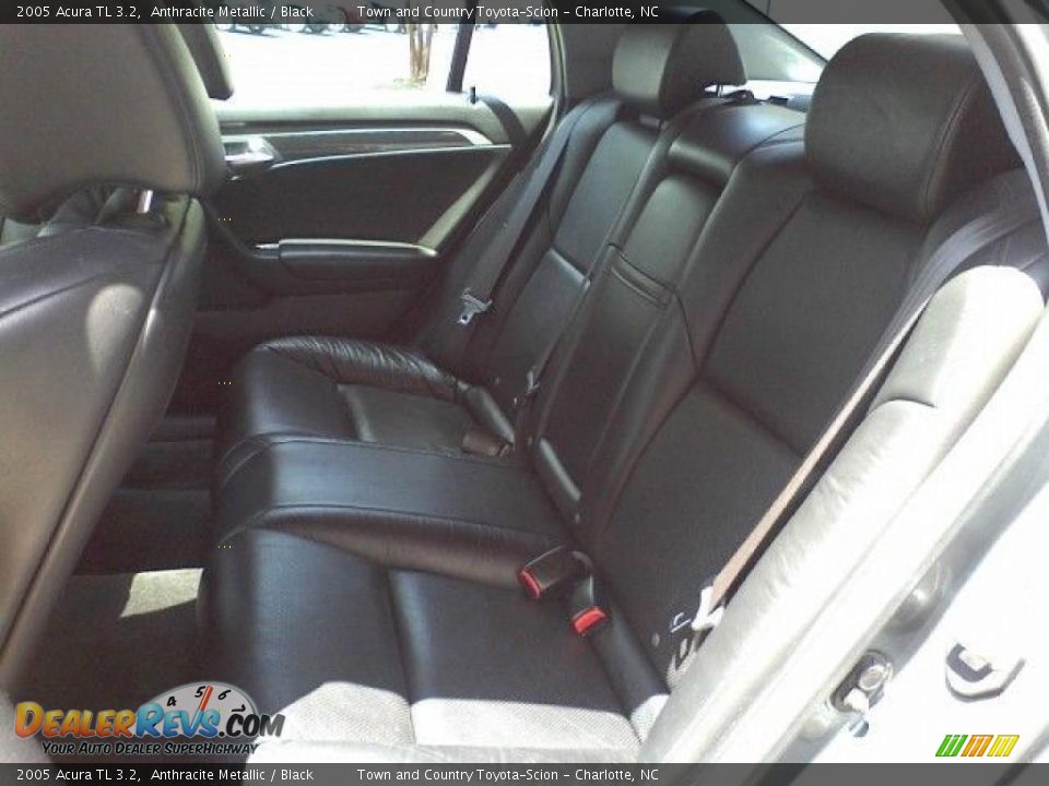 2005 Acura TL 3.2 Anthracite Metallic / Black Photo #7
