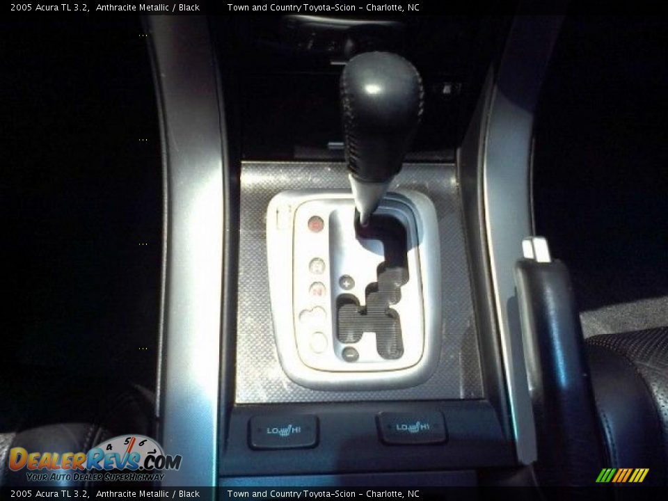 2005 Acura TL 3.2 Anthracite Metallic / Black Photo #10