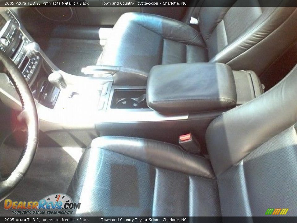 2005 Acura TL 3.2 Anthracite Metallic / Black Photo #13