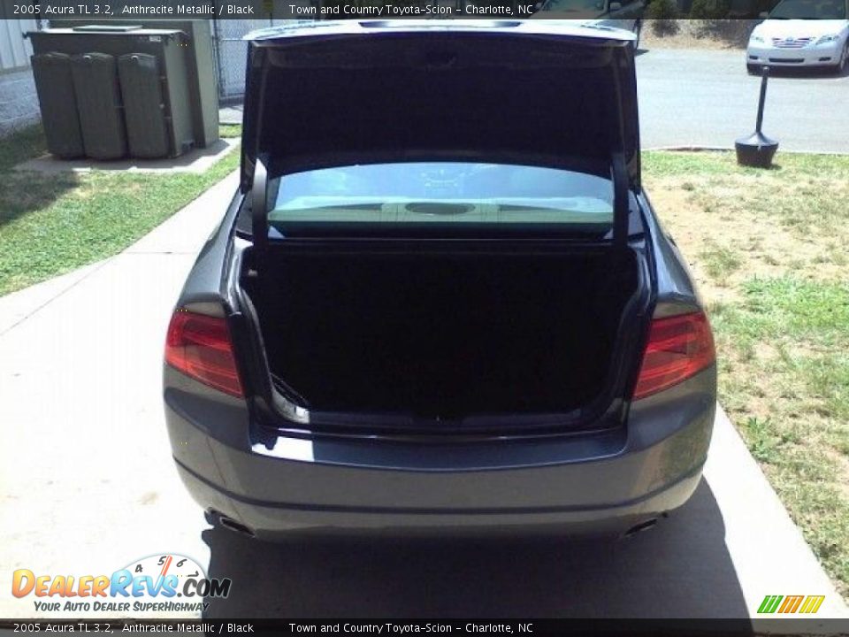 2005 Acura TL 3.2 Anthracite Metallic / Black Photo #15