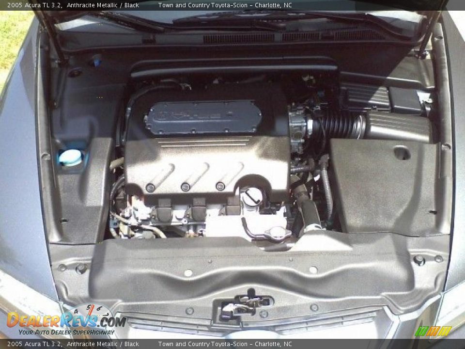 2005 Acura TL 3.2 Anthracite Metallic / Black Photo #19