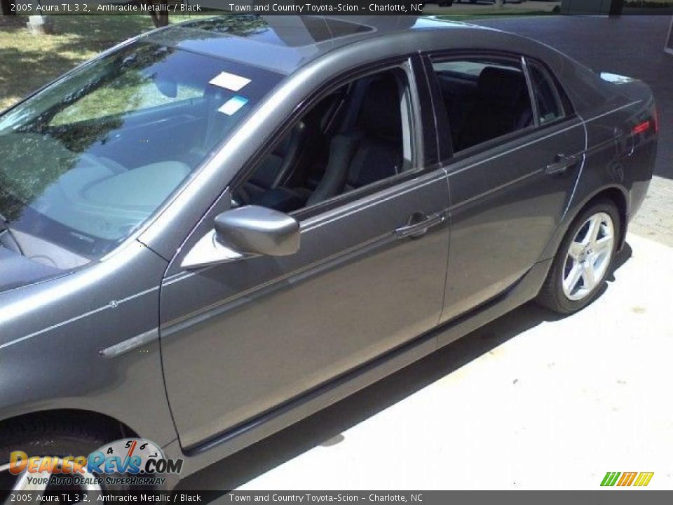 2005 Acura TL 3.2 Anthracite Metallic / Black Photo #20