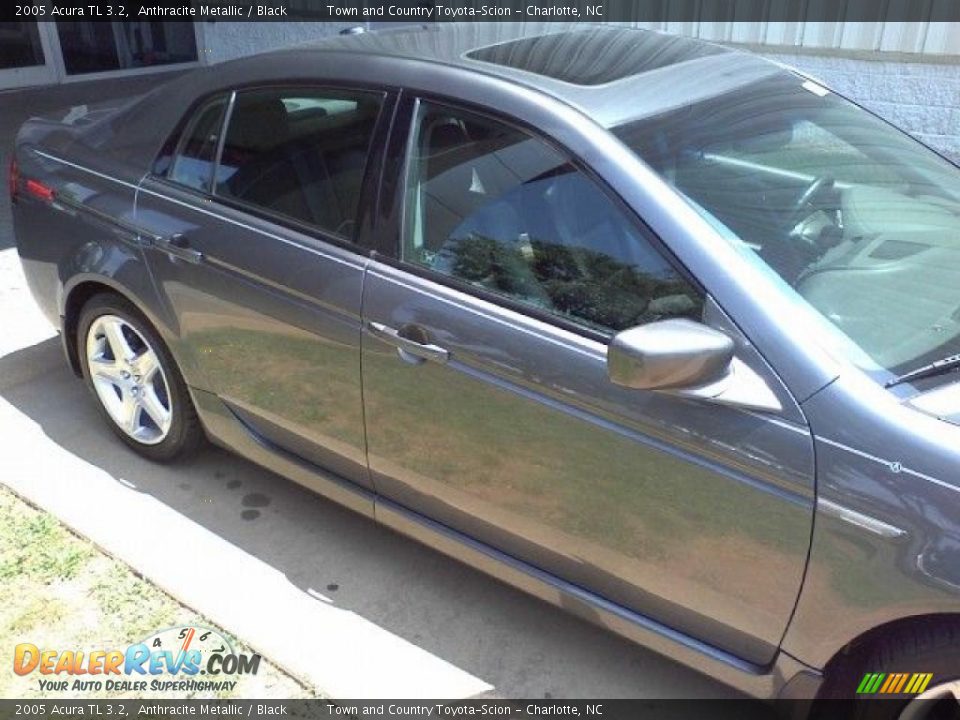 2005 Acura TL 3.2 Anthracite Metallic / Black Photo #21