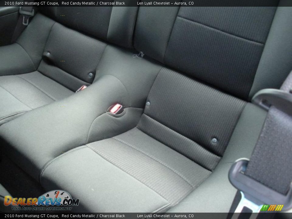 2010 Ford Mustang GT Coupe Red Candy Metallic / Charcoal Black Photo #10