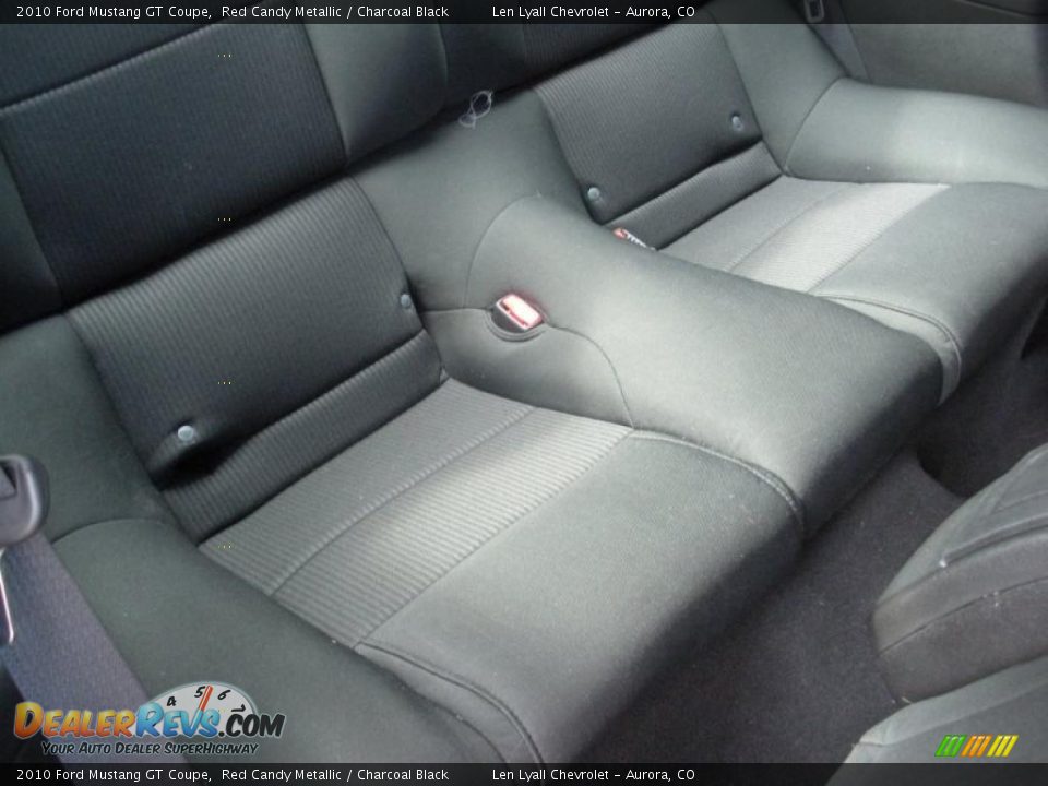 2010 Ford Mustang GT Coupe Red Candy Metallic / Charcoal Black Photo #12